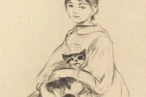Berthe Morisot 莫里索 素描作品欣赏下载