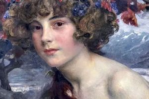 法国象征主义画家——Edgar Maxence 埃德加·马克森斯 油画作品打包下载