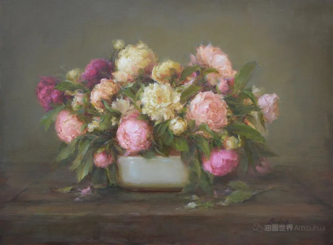很哇塞的静物花卉,美国画家斯蒂芬妮·伯德索尔作品 很哇塞的静物花卉,美国画家斯蒂芬妮·伯德索尔作品