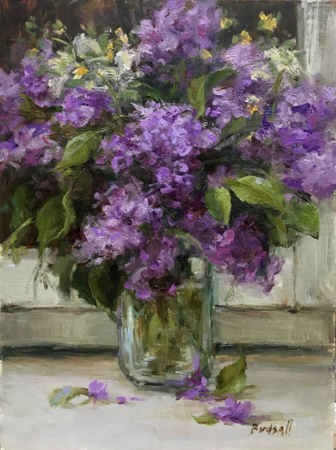 很哇塞的静物花卉,美国画家斯蒂芬妮·伯德索尔作品 很哇塞的静物花卉,美国画家斯蒂芬妮·伯德索尔作品