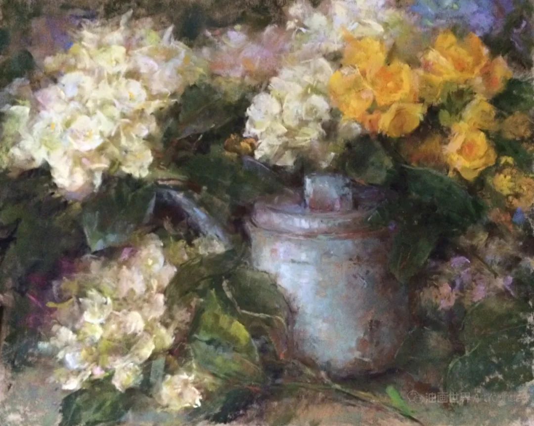 很哇塞的静物花卉,美国画家斯蒂芬妮·伯德索尔作品 很哇塞的静物花卉,美国画家斯蒂芬妮·伯德索尔作品