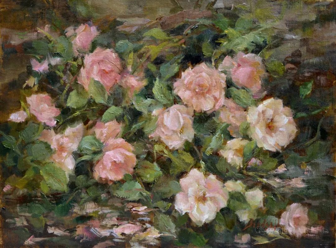 很哇塞的静物花卉,美国画家斯蒂芬妮·伯德索尔作品 很哇塞的静物花卉,美国画家斯蒂芬妮·伯德索尔作品
