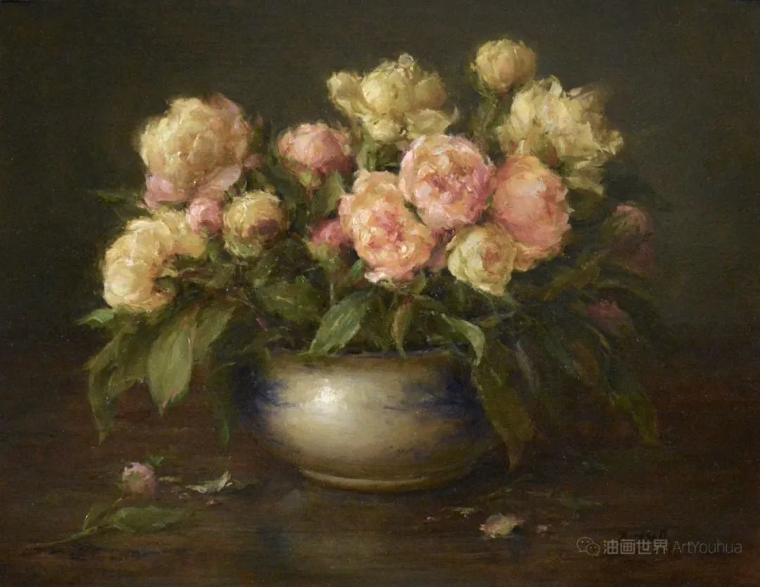 很哇塞的静物花卉,美国画家斯蒂芬妮·伯德索尔作品 很哇塞的静物花卉,美国画家斯蒂芬妮·伯德索尔作品