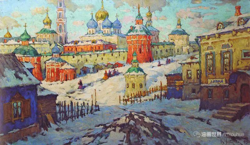 杰出的俄罗斯印象派风景画家——戈尔巴托夫！