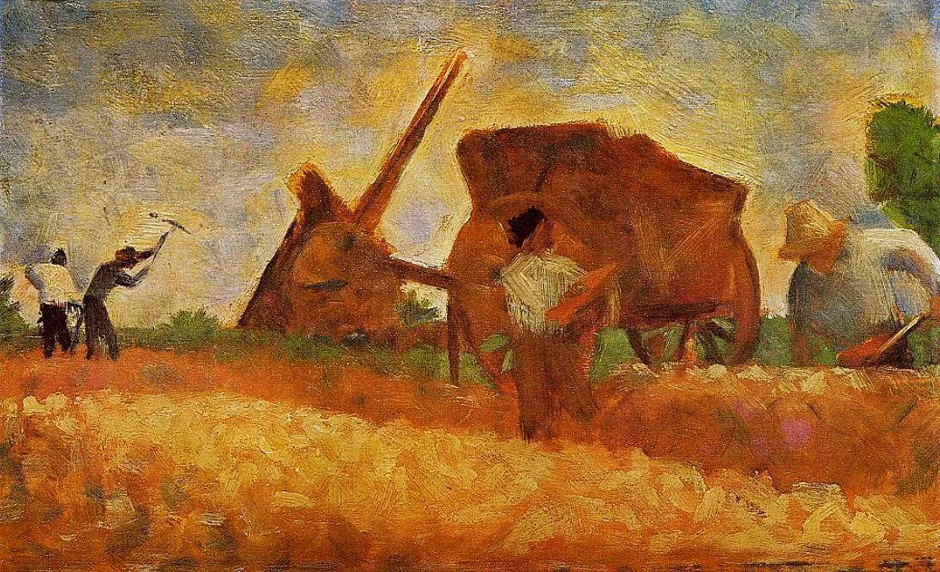 法国后印象派大师 Georges Seurat 乔治·修拉 油画作品打包下载 法国后印象派大师 Georges Seurat 乔治·修拉 油画作品打包下载