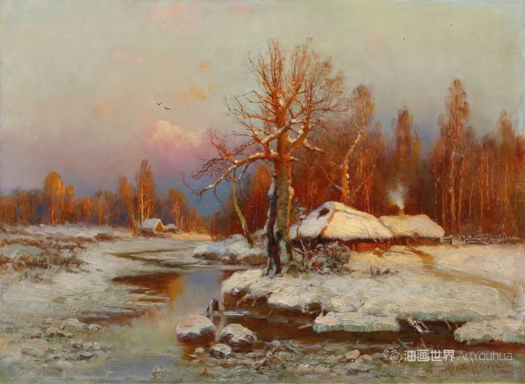 俄罗斯画家克莱弗笔下神秘、崇高和浪漫的风景画！