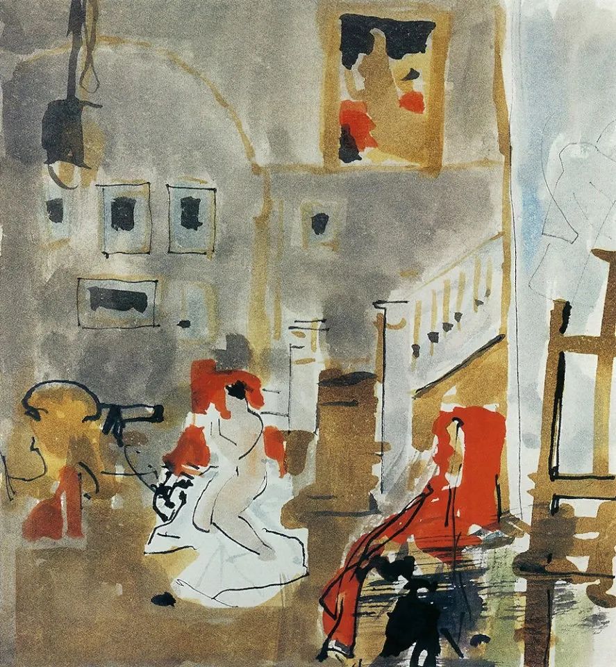 油画语言的绘画性探索，梅尔尼科夫作品欣赏