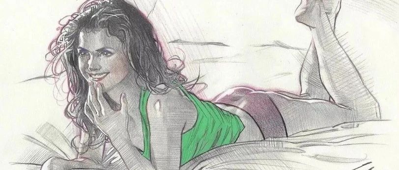 绝妙的女人体素描,迪士尼和梦工厂的画家詹姆斯·马丁! 绝妙的女人体素描,迪士尼和梦工厂的画家詹姆斯·马丁!