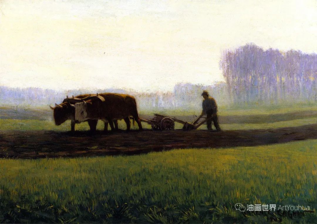 让人耳目一新的风景画,这用色太优美了! 让人耳目一新的风景画,这用色太优美了!