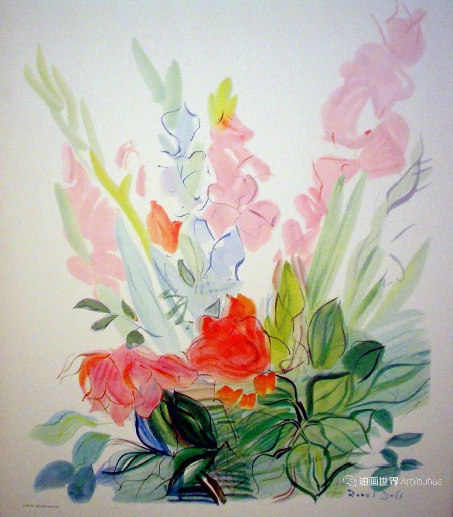 劳尔·杜飞的作品色彩艳丽，装饰性强！