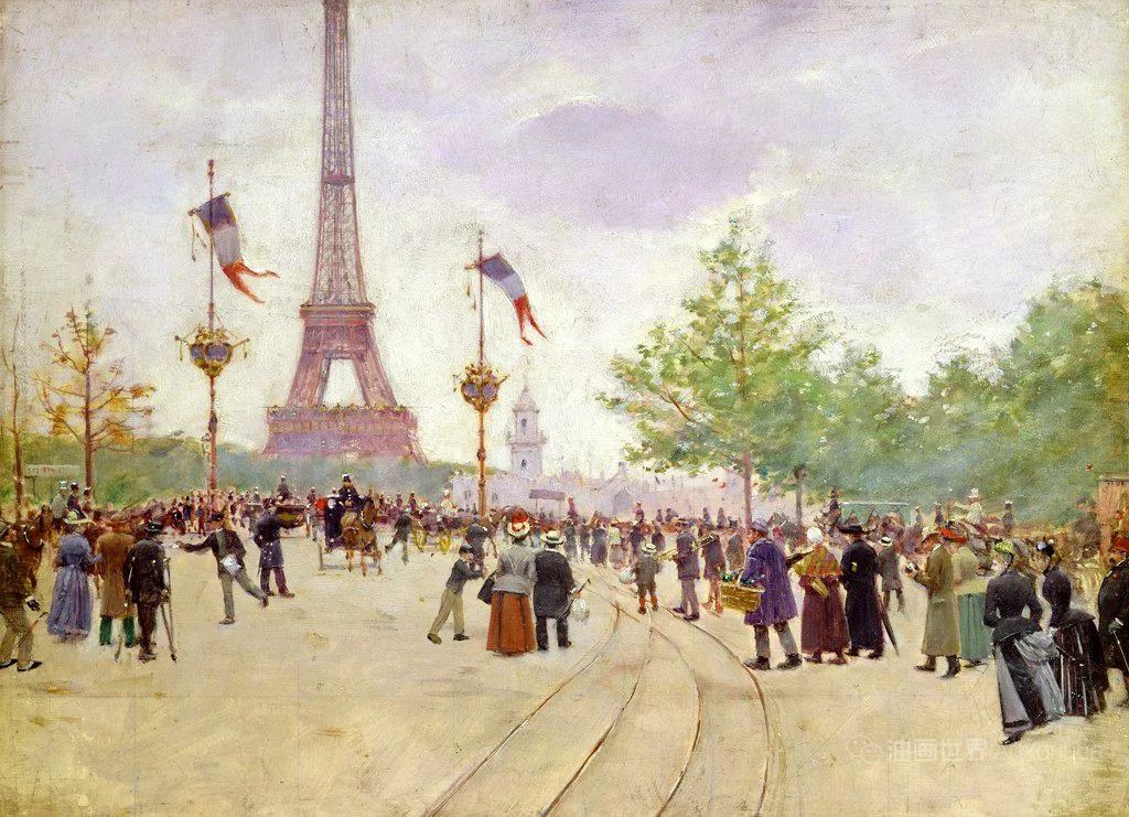 画家们笔下的巴黎美景！