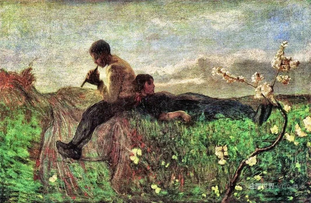 英年早逝的画家乔凡尼，被世人称为“农民画家”！
