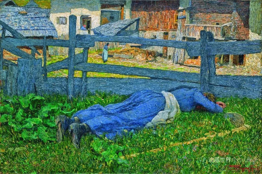 英年早逝的画家乔凡尼，被世人称为“农民画家”！