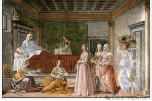 Domenico Ghirlandaio 多梅尼哥·基尔兰达约 油画作品欣赏下载