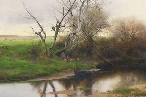 西班牙著名风景画家 Emilio Perrier 埃米利奥·桑切斯·佩里尔 油画作品欣赏