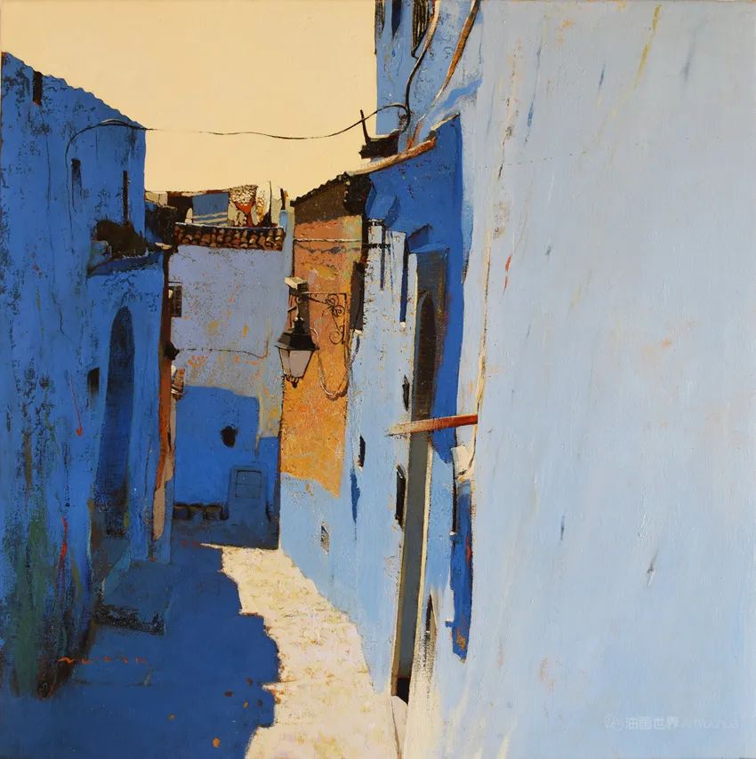 Magí Puig | 蓝色系风景油画,极具美感! Magí Puig | 蓝色系风景油画,极具美感!