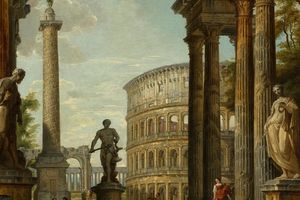 Giovanni Paolo Panini 乔瓦尼·保罗·帕尼尼 油画作品欣赏下载