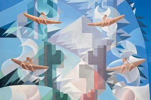 Giacomo Balla 贾科莫·巴拉 抽象油画作品欣赏和下载