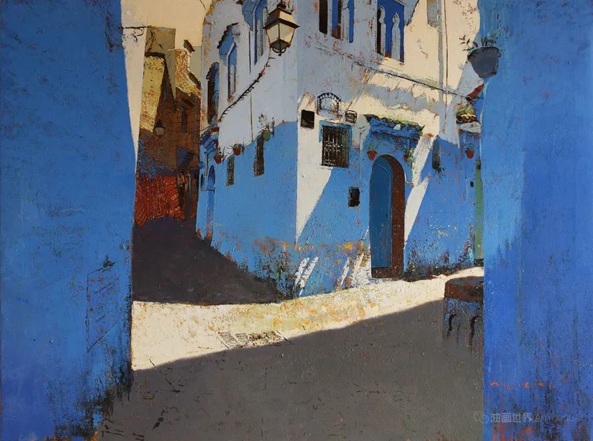 Magí Puig | 蓝色系风景油画,极具美感! Magí Puig | 蓝色系风景油画,极具美感!