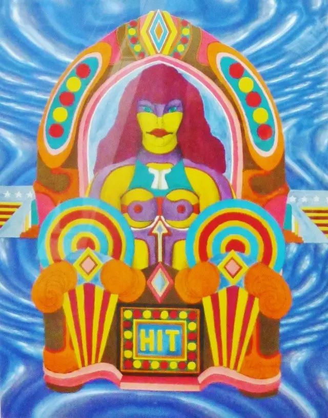 Richard·Lindner 理查德·林德纳 前波普大师绘画作品欣赏 Richard·Lindner 理查德·林德纳 前波普大师绘画作品欣赏
