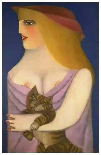 Richard·Lindner 理查德·林德纳 前波普大师绘画作品欣赏 Richard·Lindner 理查德·林德纳 前波普大师绘画作品欣赏