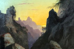 Carl Gustav Carus 卡尔·古斯塔夫·卡若斯 Carl Gustav Carus 风景油画作品欣赏下载