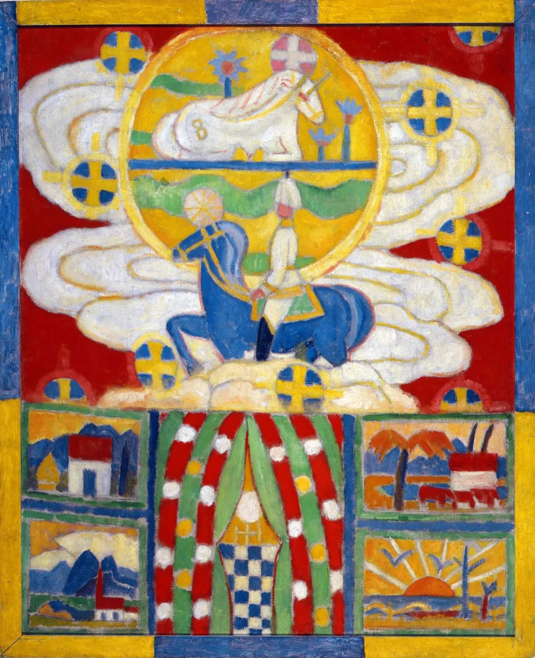 艺术家 Marsden Hartley 马斯登·哈特利 抽象绘画作品欣赏下载 艺术家 Marsden Hartley 马斯登·哈特利 抽象绘画作品欣赏下载