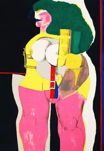 Richard·Lindner 理查德·林德纳 前波普大师绘画作品欣赏 Richard·Lindner 理查德·林德纳 前波普大师绘画作品欣赏