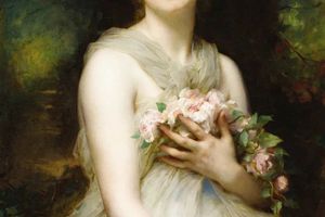 法画肖像画家 Etienne Adolphe Piot 艾蒂安·阿道夫·皮奥特 唯美人像油画作品欣赏下载