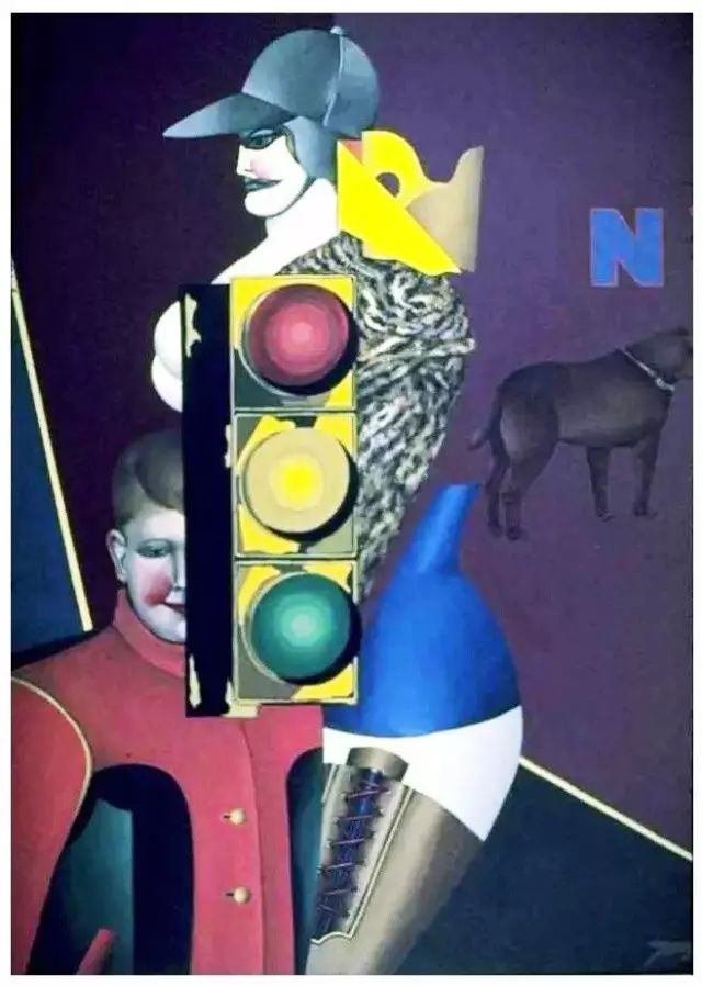 Richard·Lindner 理查德·林德纳 前波普大师绘画作品欣赏 Richard·Lindner 理查德·林德纳 前波普大师绘画作品欣赏