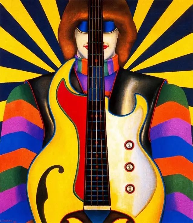 Richard·Lindner 理查德·林德纳 前波普大师绘画作品欣赏 Richard·Lindner 理查德·林德纳 前波普大师绘画作品欣赏