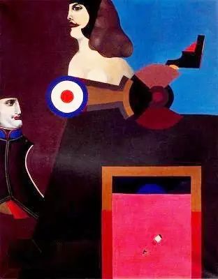Richard·Lindner 理查德·林德纳 前波普大师绘画作品欣赏 Richard·Lindner 理查德·林德纳 前波普大师绘画作品欣赏