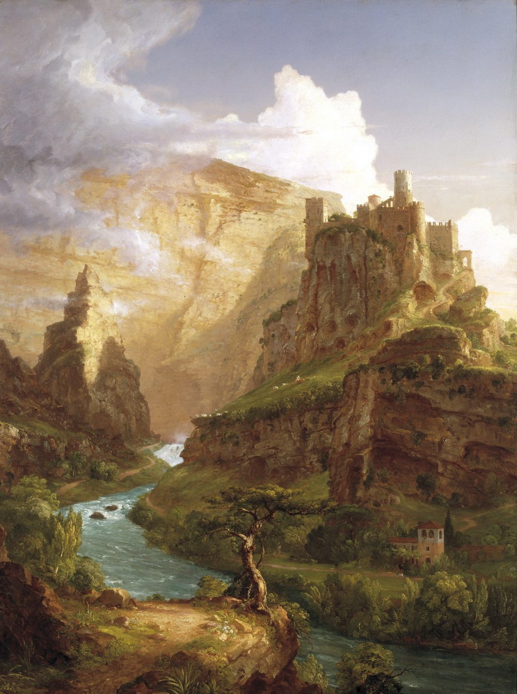 Thomas Cole 托马斯·科尔 风景油画作品欣赏下载 Thomas Cole 托马斯·科尔 风景油画作品欣赏下载