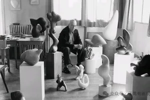 Hans Arp 汉斯·阿尔普Hans Arp 抽象作品 拼贴作品欣赏下载