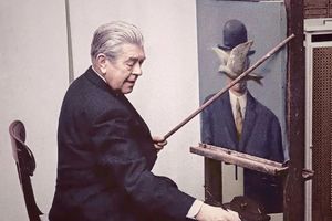 超现实主义画家 Rene Magritte 雷内.玛格丽特 绘画作品 欣赏下载