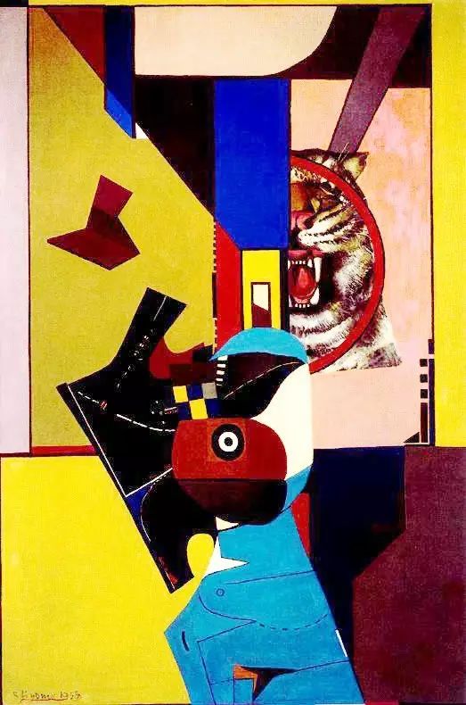 Richard·Lindner 理查德·林德纳 前波普大师绘画作品欣赏 Richard·Lindner 理查德·林德纳 前波普大师绘画作品欣赏