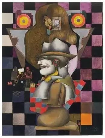 Richard·Lindner 理查德·林德纳 前波普大师绘画作品欣赏 Richard·Lindner 理查德·林德纳 前波普大师绘画作品欣赏