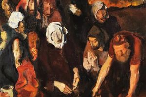 C.Corneliu Baba 科尔内留· 巴巴 油画作品高清素材下载