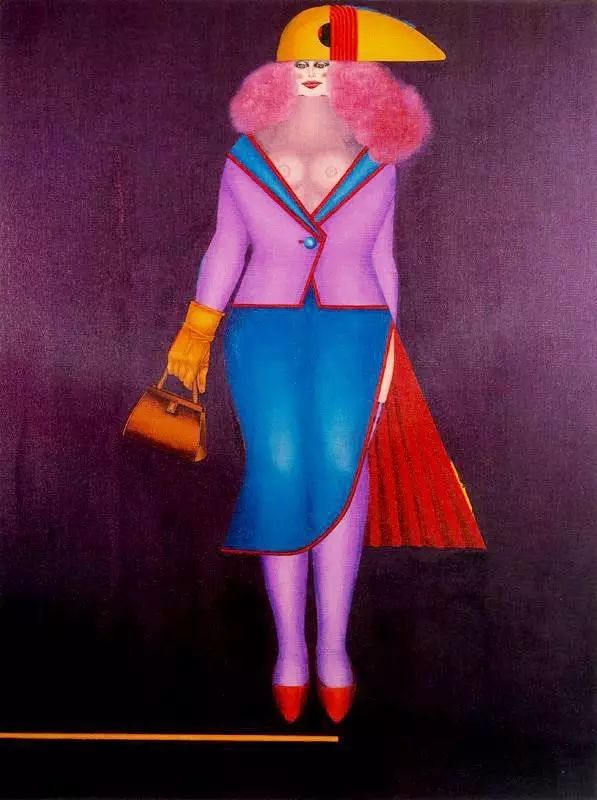Richard·Lindner 理查德·林德纳 前波普大师绘画作品欣赏 Richard·Lindner 理查德·林德纳 前波普大师绘画作品欣赏