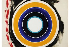 Kenneth Noland 肯尼斯·诺兰德 色彩抽象艺术油画作品下载