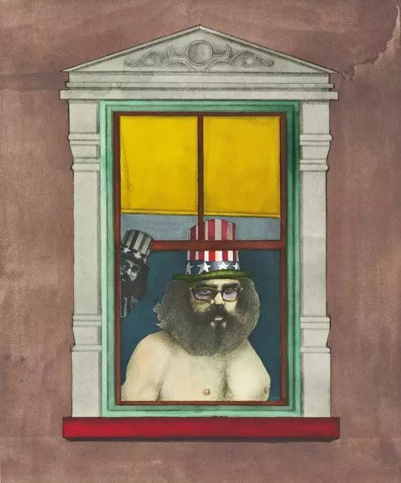 Richard·Lindner 理查德·林德纳 前波普大师绘画作品欣赏 Richard·Lindner 理查德·林德纳 前波普大师绘画作品欣赏