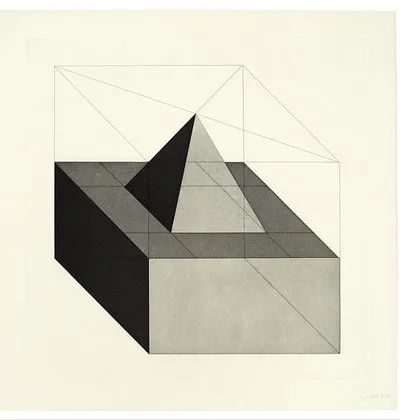 Sol LeWitt 索尔·勒维特 极简主义艺术作品欣赏 Sol LeWitt 索尔·勒维特 极简主义艺术作品欣赏
