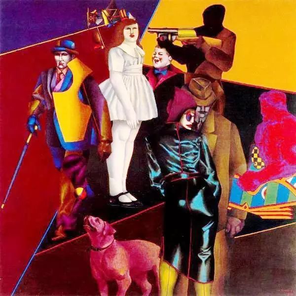 Richard·Lindner 理查德·林德纳 前波普大师绘画作品欣赏 Richard·Lindner 理查德·林德纳 前波普大师绘画作品欣赏