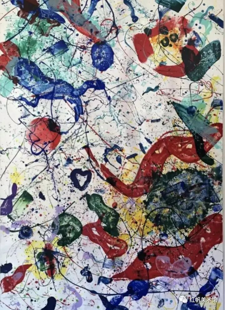 Sam Francis 山姆·弗朗西斯 抽象画作高清下载 Sam Francis 山姆·弗朗西斯 抽象画作高清下载