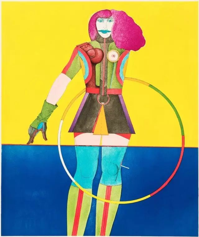 Richard·Lindner 理查德·林德纳 前波普大师绘画作品欣赏 Richard·Lindner 理查德·林德纳 前波普大师绘画作品欣赏
