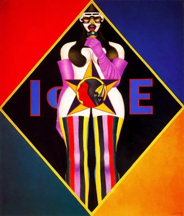 Richard·Lindner 理查德·林德纳 前波普大师绘画作品欣赏 Richard·Lindner 理查德·林德纳 前波普大师绘画作品欣赏