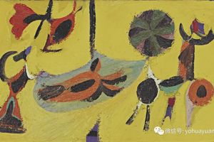 Arshile·Gorky 阿希尔·戈尔基 抽象油画作品欣赏