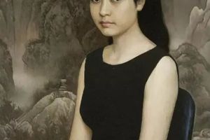 靳尚谊油画作品高清图片下载（原图大小：1.4ＧＢ．）