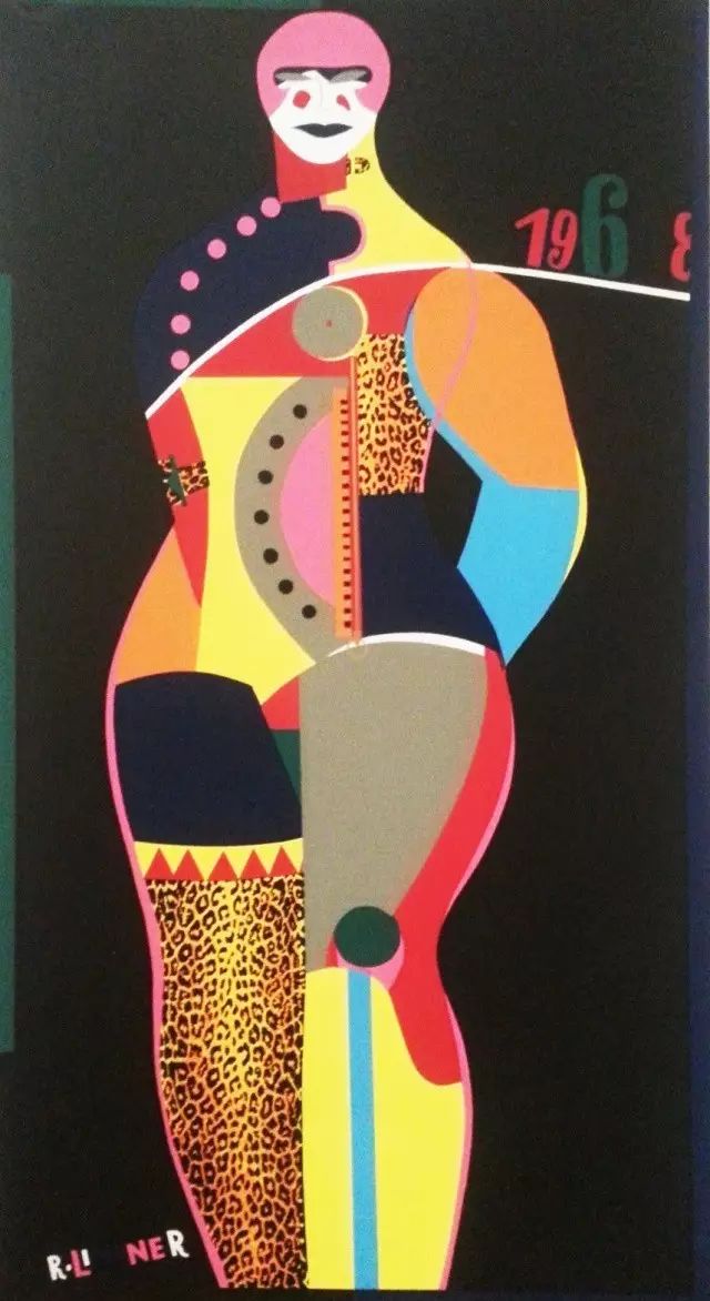 Richard·Lindner 理查德·林德纳 前波普大师绘画作品欣赏 Richard·Lindner 理查德·林德纳 前波普大师绘画作品欣赏