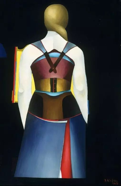 Richard·Lindner 理查德·林德纳 前波普大师绘画作品欣赏 Richard·Lindner 理查德·林德纳 前波普大师绘画作品欣赏